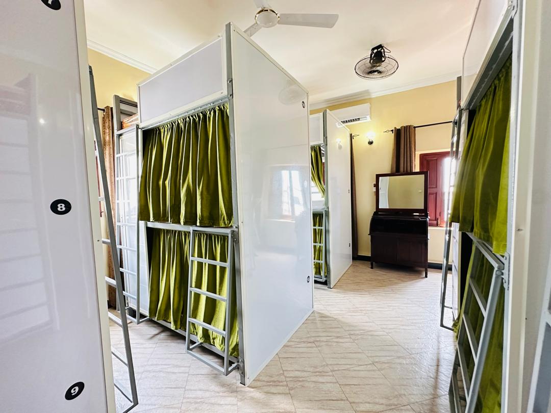 Bed on Mixed Dormitory Room at Vuga Hostel